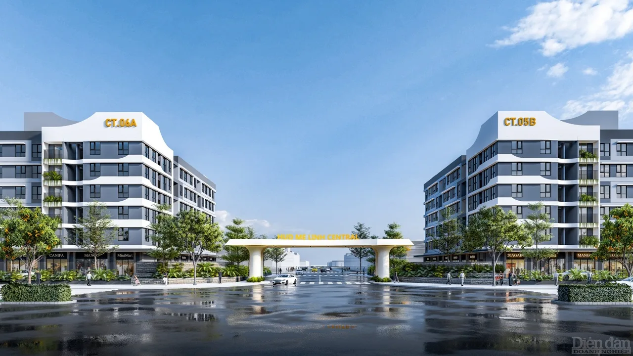 Phối cảnh HUD Mê Linh – Thanh Lâm Đại Thịnh 2 (CT-05, CT-06)