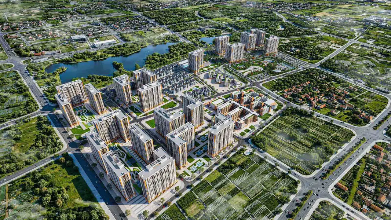 Phối cảnh Nhà ở xã hội Tiên Dương 2 (Evergreen Premium)